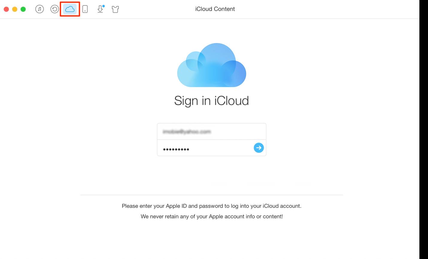 approve iphone for icloud from mac