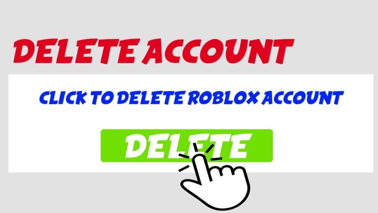 How To Delete Your Roblox Account Step By Step Guide