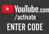 how to enter code in youtube
