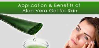 use of aloe vera gel