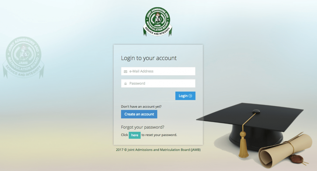 Jamb admission status How to Check your admission status