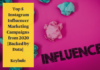 Instagram Influencer Marketing Campaigns