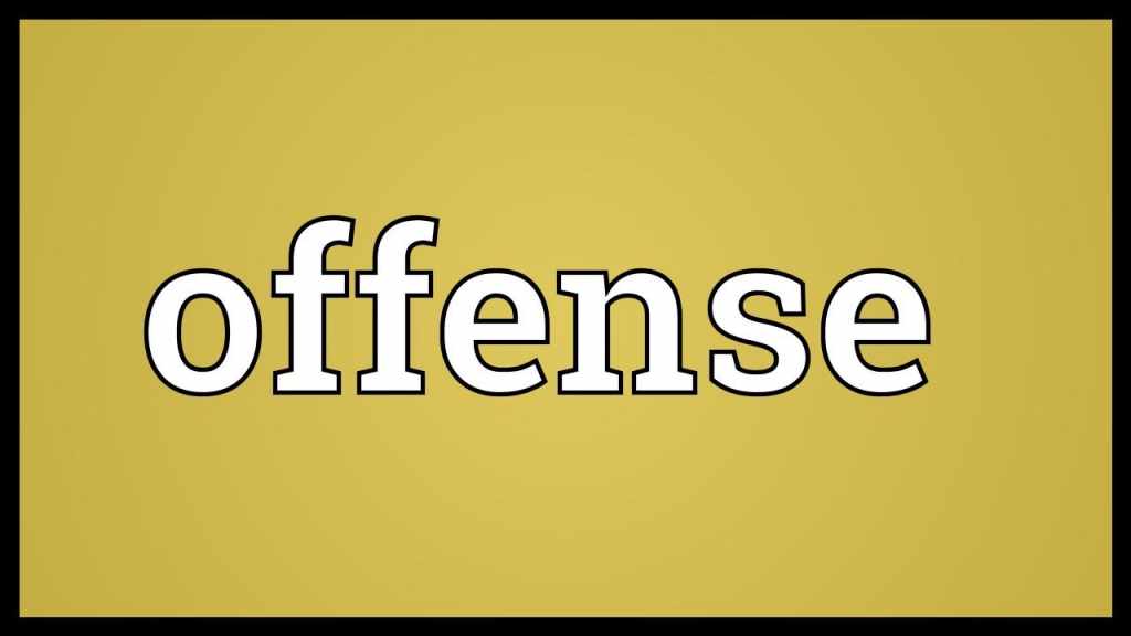 Offence Meaning In Tamil Word