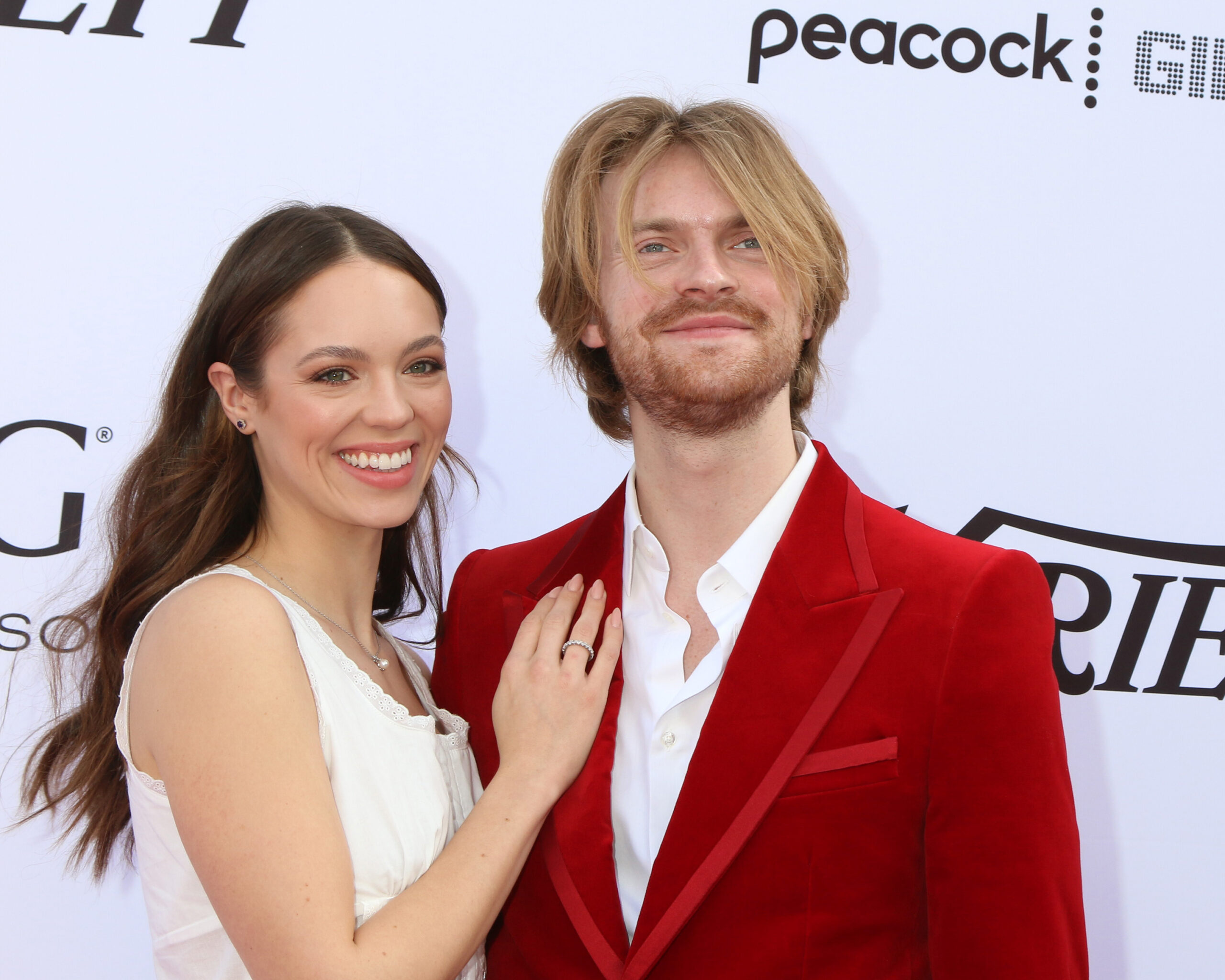 Claudia Sulewski, Finneas OConnell at the Variety 2021 Music Hitmakers Brunch
