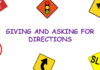 asking for and giving directions
