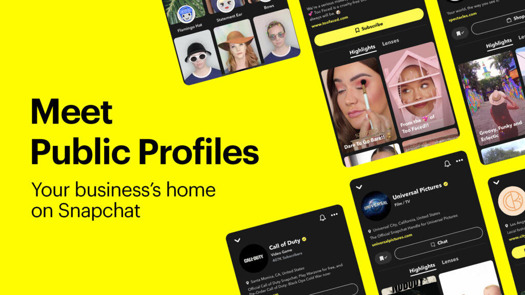 how to make a public profile on snapchat